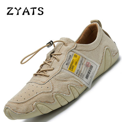 Zyats ใหม่ 2019 หนัง PU ผู้ชายแต่งตัวรองเท้าฤดูใบไม้ผลิรองเท้าแต่งงานธุรกิจรองเท้าแฟชั่นผู้ชายขนาดใหญ่ขนาด 46 2 สี [จัดส่งฟรี]