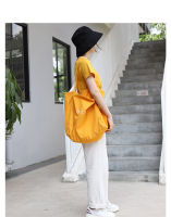 Women Canvas Shopping Bag Letters Print Female Cotton Cloth Shoulder Bag Eco Handbag Tote Reusable Grocery Shopper Bags