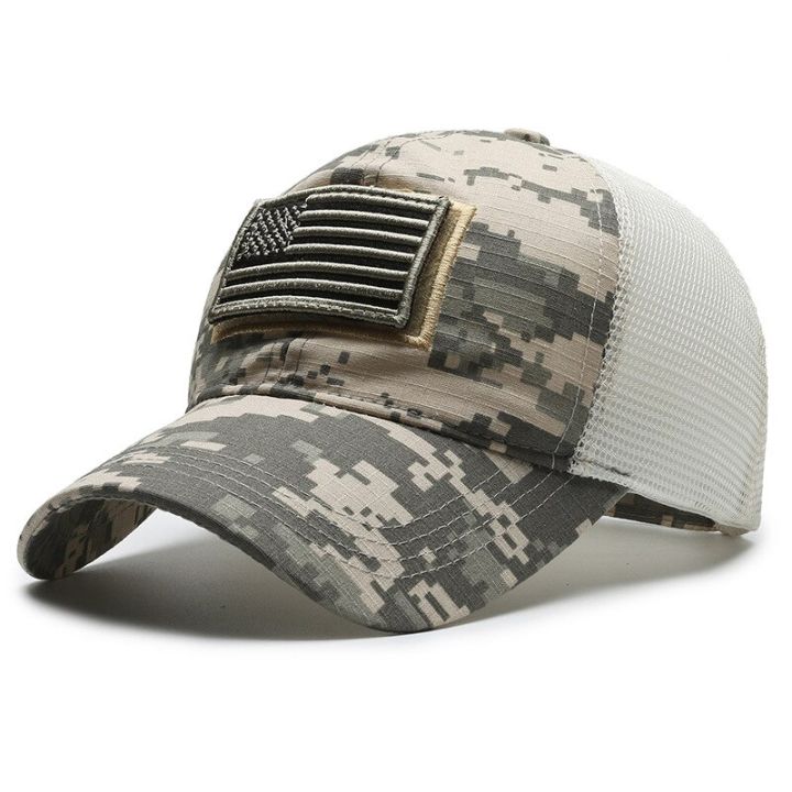 american-flag-camouflage-sticker-embroidered-baseball-cap-net-hat-men-outdoor-velcro-cap-adhesives-tape
