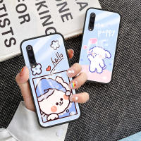 สำหรับ Xiaomi Mi 9 Pro เคสโทรศัพท์ Xiaomi Mi 9 Pro เคสกระจกเทมเปอร์กรอบ TPU แบบนุ่มป้องกันแบบแข็งกันกระแทกแฟชั่นฝาหลัง