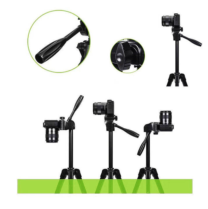 yunteng-vct-618-vct-618nขาตั้งกล้อง-ขาตั้งมือถือ-3ขา-tripod-for-camera-dv-professional-photographic-equipment-gimbal-head-new-intl