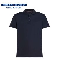 Tommy Hilfiger เสื้อโปโลผู้ชาย รุ่น MW0MW31545 DW5 - สีกรมท่า