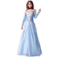 Halloween Cinderella เครื่องแต่งกายเซ็กซี่ Princess Snow whit Fantasia ชุดแฟนซีสำหรับผู้ใหญ่ Women