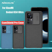 ปกหลังกรณีสำหรับ Xiaomi R Edmi K50อัลตร้ากรณี NILLKIN CamShield Pro กรณี R Edmi K50Ultra สไลด์กล้องปกป้องความเป็นส่วนตัวปกหลังกรณี