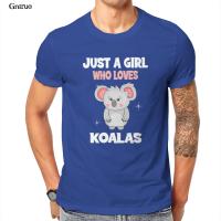 Just A Who Loves Koalas I Koala Motif Unisex Baseball T-Shirt Kawaii Hiphop Aesthetic Tees 101609 【Size S-4XL-5XL-6XL】