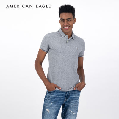 American Eagle Slim Fit Pique Polo Shirt เสื้อโปโล ผู้ชาย สลิม (NMPO 017-9151-006)