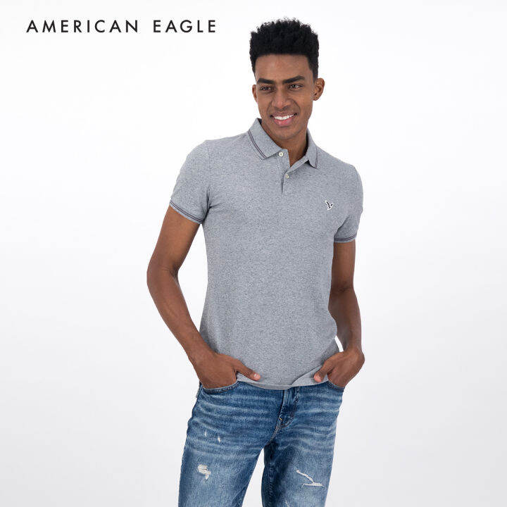 american-eagle-slim-fit-pique-polo-shirt-เสื้อโปโล-ผู้ชาย-สลิม-nmpo-017-9151-006