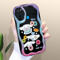 Casing Ponsel สำหรับ Xiaomi Redmi Note 8 Note 8 Pro Note 9 Note 12 Pro + 5G เคสเนื้อครีมเมโลดี้น่ารักขอบลอนเคสโทรศัพท์เคสซิลิโคนแบบนิ่ม