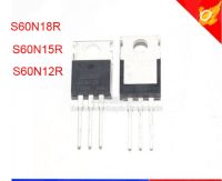 10ชิ้น S60N18R ถึง220 180A มอสเฟท60V S60N15R TO220 155A S60N12R MOSFET แบบใหม่ดั้งเดิม