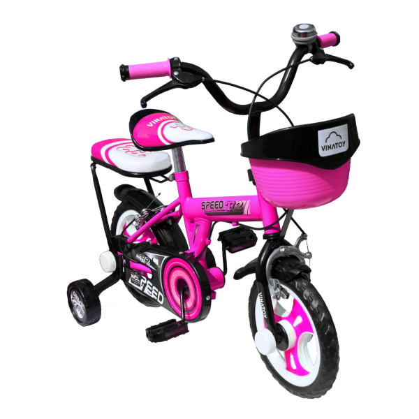 Xe đạp trẻ em Nhựa Chợ Lớn 14 inches K103 Dành Cho Bé Từ 3 – 4 Tuổi – M1793-X2B hover