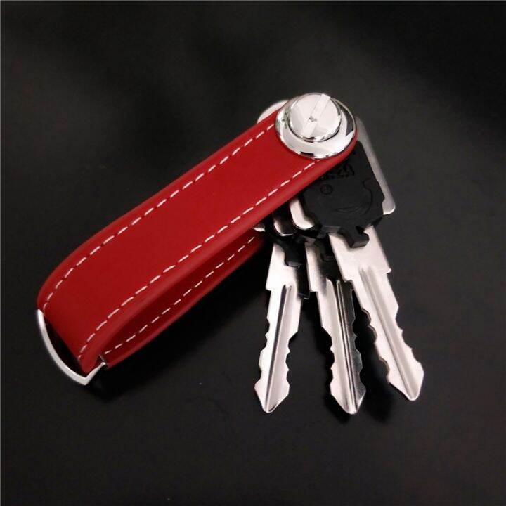 fashion-car-key-pouch-bag-case-wallet-holder-chain-key-wallet-ring-pocket-key-organizer-smart-leather-keychain