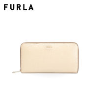 FURLA กระเป๋าสตางค์ผู้หญิง รุ่น BABYLON XL ZIP AROUND GREIGE+BALLERINA i int.