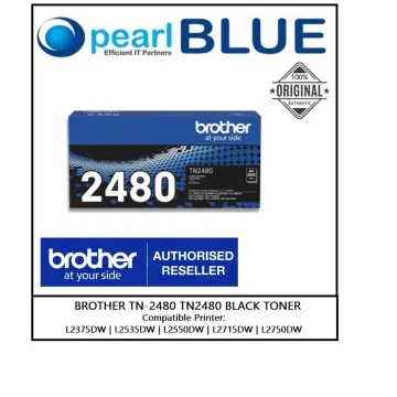 Brother Black Toner Cartridge For Dcp-l2535dw,dcp-2550dw,hl-2375dw
