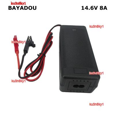 ku3n8ky1 2023 High Quality 14.6V 8A Lifepo4 Battery Charger 12V 12.8V 4S Iron Phosphate 18650 Power Supply System Solar Car LFP fast Charger DC Connector