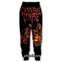 Phechion New Mens/Womens Canibal Corpse 3D Printed Casual Pants Fashion Street Wear Mens Loose Sweatpants F175