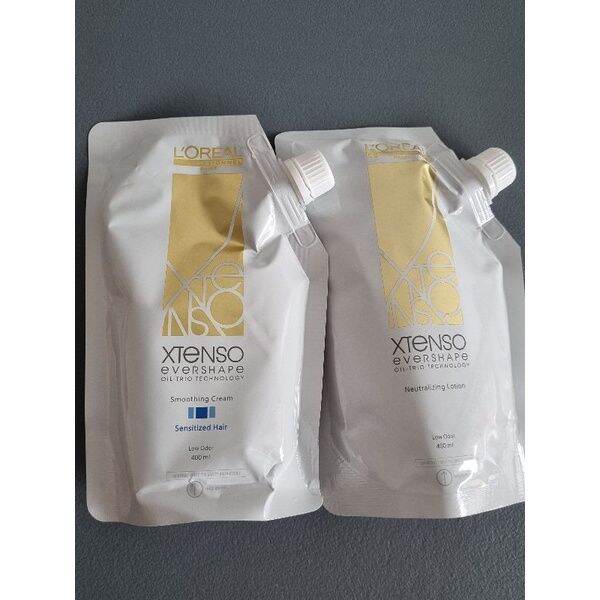 NEW SET L'OREAL Professionnel Xtenso Rebonding Cream for Sensitize Hair