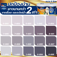 Dulux สีม่วง อัลติม่า+อีซี่แคร์พลัส กึ่งเงา ขนาด 9ลิตร สีทาบ้าน สีน้ำ สีทาภายนอก+ภายใน เกรด 15 ปี ICI