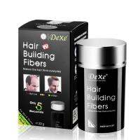 Dexe Hair Building Fiber ไฟเบอร์เพิ่มผมหนา ปิดผมบาง ขนาด 22 กรัม (สีดำ)