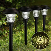 2Pack Solar Pathway Lights Decorative Solar Garden Lights Waterproof Solar Landscape Lights for Lawn,Patio,Yard,Garden,Pathway