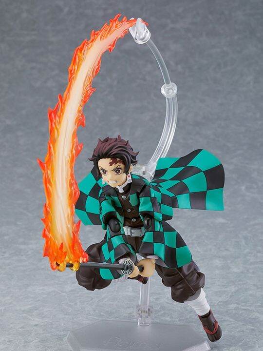 figma-ฟิกม่า-จากการ์ตูนเรื่อง-demon-slayer-kimetsu-no-yaiba-เดมอนสเลเยอร์-ดาบพิฆาตอสูร-tanjiro-kamado-คามาโดะ-ทันจิโร่-dx-edition-คิเม็ตสึโนะไยบะ-เดอะฮิโนะคามิโครนิเคิลส์-ver-action-figure-แอ็คชั่น-ฟิ