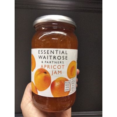 🔷New Arrival🔷 Waitrose Essential Apricot Jam แยม แอปริคอท  เวทโทรส เอสเซนเชี่ยว454 กรัม 🔷🔷