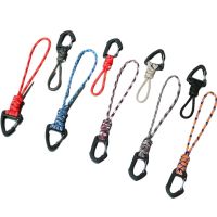 【YF】 Outdoor Camping Hiking Rope Keychain Emergency Chain Multifunction Waist Fastener