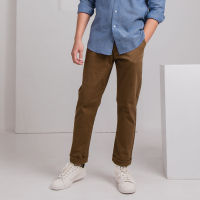 UrbanSNAPS CHINOS PANTS (สีน้ำตาล Caramel) เออร์เบิร์นสแน็ปซ์กางเกงชิโนขายาว