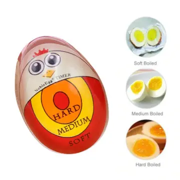 Egg Timer Resin Boiled Egg Cooker Color Changing Cooking Temperature Tool