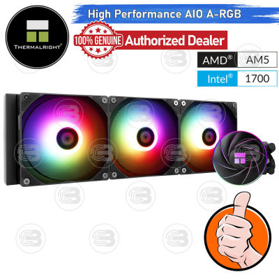 [CoolBlasterThai] Thermalright Aqua Elite 360 ARGB BLACK AIO Liquid CPU Cooler (LGA1700 Ready) ประกัน 3 ปี