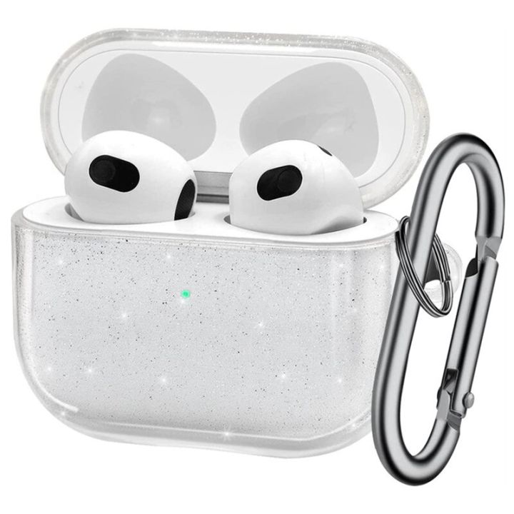bling-glitter-soft-tpu-earphone-case-with-keychain-for-airpods-pro-2-2022-2nd-generation-air-pods-3-1-3rd-gen-cover-accessories-headphones-accessories