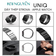 Dây Thép UNIQ Strova Steel Link Band dành cho Apple Watch Series 1--7 SE thumbnail