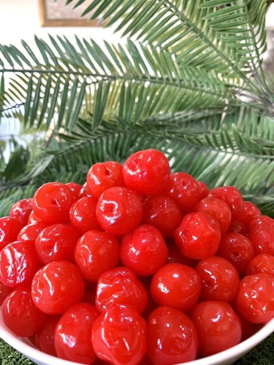 ขายดี-ส่งฟรี-เชอร์รี่แดงแช่อิ่ม-100-กรัม-ผลไม้แช่อิ่ม-ผลไม้เพื่อสุขภาพ-ผลไม้จากเกษตรกรชาวไทย-ของทานเล่น-otop-candied-red-cherries-100-g-candied-fruit