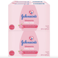 สบู่เด็ก สบู่จอห์นสันเบบี้ Johnson baby soap ขนาด 75 กรัม (แพ็ค 4 ก้อน) สำหรับผิวอ่อนละมุน