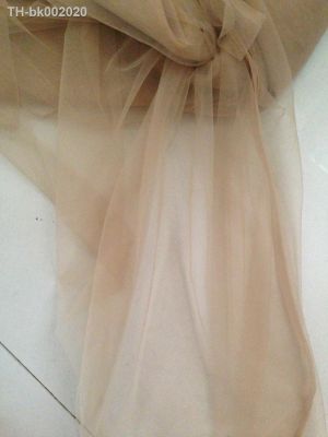 ▬™✇ skin nude160cm width 2meter/lot super soft mesh tulle sheer for DIY wedding dressveil curtain petticoat tutu decoration