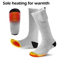 Winter Outdoor Self-heating Socks Heated Socks USB Sport Uni Ski Heating Cycling Thermal Warm Touring Socks O1C9