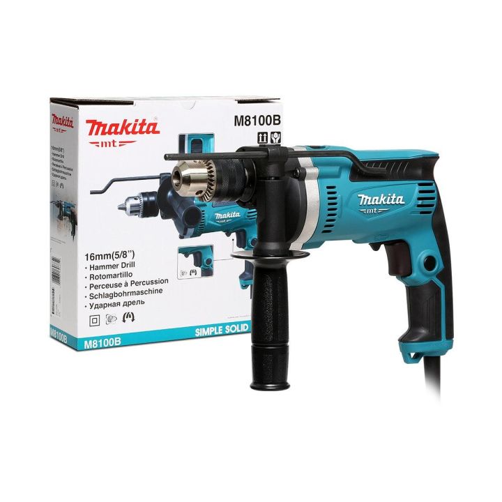 makita-สว่านกระแทก-รุ่น-m8100b-5-8-นิ้ว-16-มม-5-หุน-710-w-ปรับรอบ-ซ้าย-ขวา-ตัวแทนจำหน่าย