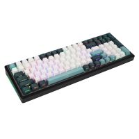 133 Key Botanical PBT Double Shot Side-Lit Shine Through Backlit Keycaps For MX Mechanical Keyboard 108 96 87 NJ80 84 68 64 61