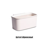 Kitchen Cabinet Door Hanging Small Trash Can Household Desktop Plastic Storage Box Hanging Garbage Basket Portable Car Trash Can