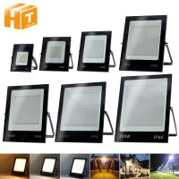 LED Flood Light AC220V 50W 100W 150W 200W Black Shell IP66 Waterproof LED Spotlight Garden Street Gate Wall Floodlights