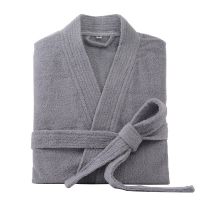 HOT★100% ผ้าฝ้ายสำหรับชายหนาดูดซับ Terry Bath Robe Kimono ชายผ้าเช็ดตัว Plus ชุดนอนผู้หญิง Dressing Gown