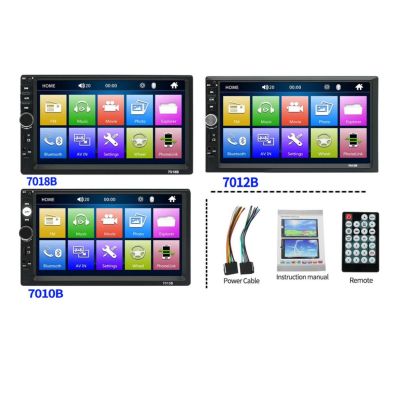 Video Radio Car MP5 Player Music Multifunction Wireless Call HD Audio Stereo Touch Screen Vehicle Reverse Display Car Wholesale