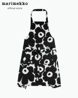 MARIMEKKO PIENI UNIKKO APRON HOME ผ้ากันเปื้อน ลายดอกไม้ สีขาวดำ