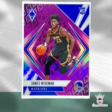 James Wiseman 2020-21 Panini Prizm Draft Picks Prizms Pink Ice #42 RC