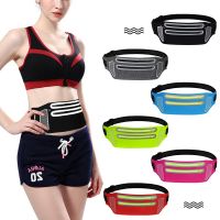 ❒☇ Sport Running Waist Bag For Women Men Waterproof Comfortable Gym Fanny Bag Safty Reflective Tape Cycling Phone Case Running Belt