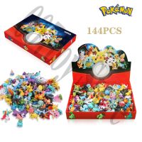 ZZOOI 24-144 PCS Pokemon Gift Box Christmas Gift Action Figure Toys Genuine Pikachu Anime Figure Pokemon Toys For Children Halloween