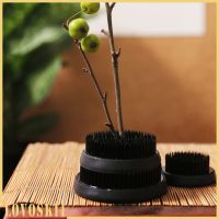 ✓ Ikebana Kenzan Flower กบ arrangment Black 50 มม. ( 2 นิ้ว ) Dia