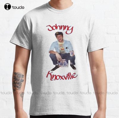 Knoxville Johnny Knoxville Jackass Classic T-Shirt Funny Tshirts Men Custom Aldult Teen Unisex Digital Printing Tee Shirts Tee