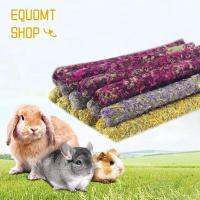 EQUOMT ทำความสะอาดฟันในครัวเรือนที่บดลาเวนเดอร์กุหลาบดาวเรืองแฮมสเตอร์เคี้ยวกระต่ายรักษาของเล่นเคี้ยวสัตว์เลี้ยงชุดทำความสะอาดฟัน