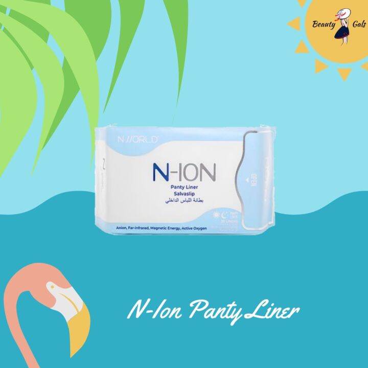 Nion Sanitary Day Night Napkin/Liner Absorbent. Anion, Farinfrared