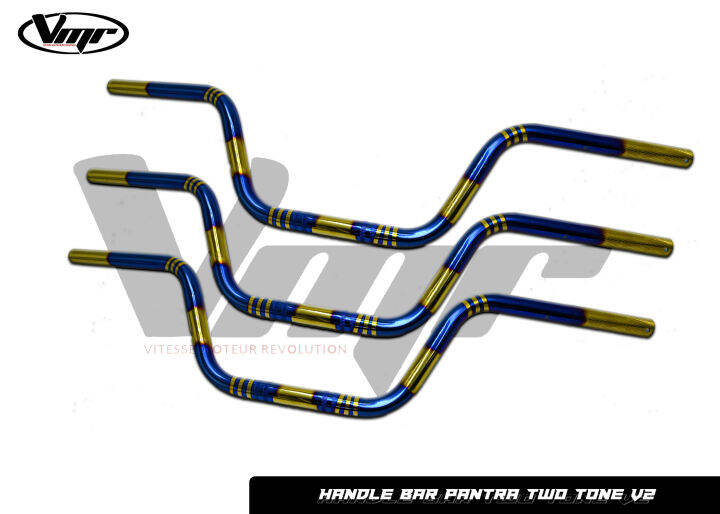 VMR UNIVERSAL HANDLEBAR PANTRA GOLD/TWO TONE THAILAND Motorcycle Handle